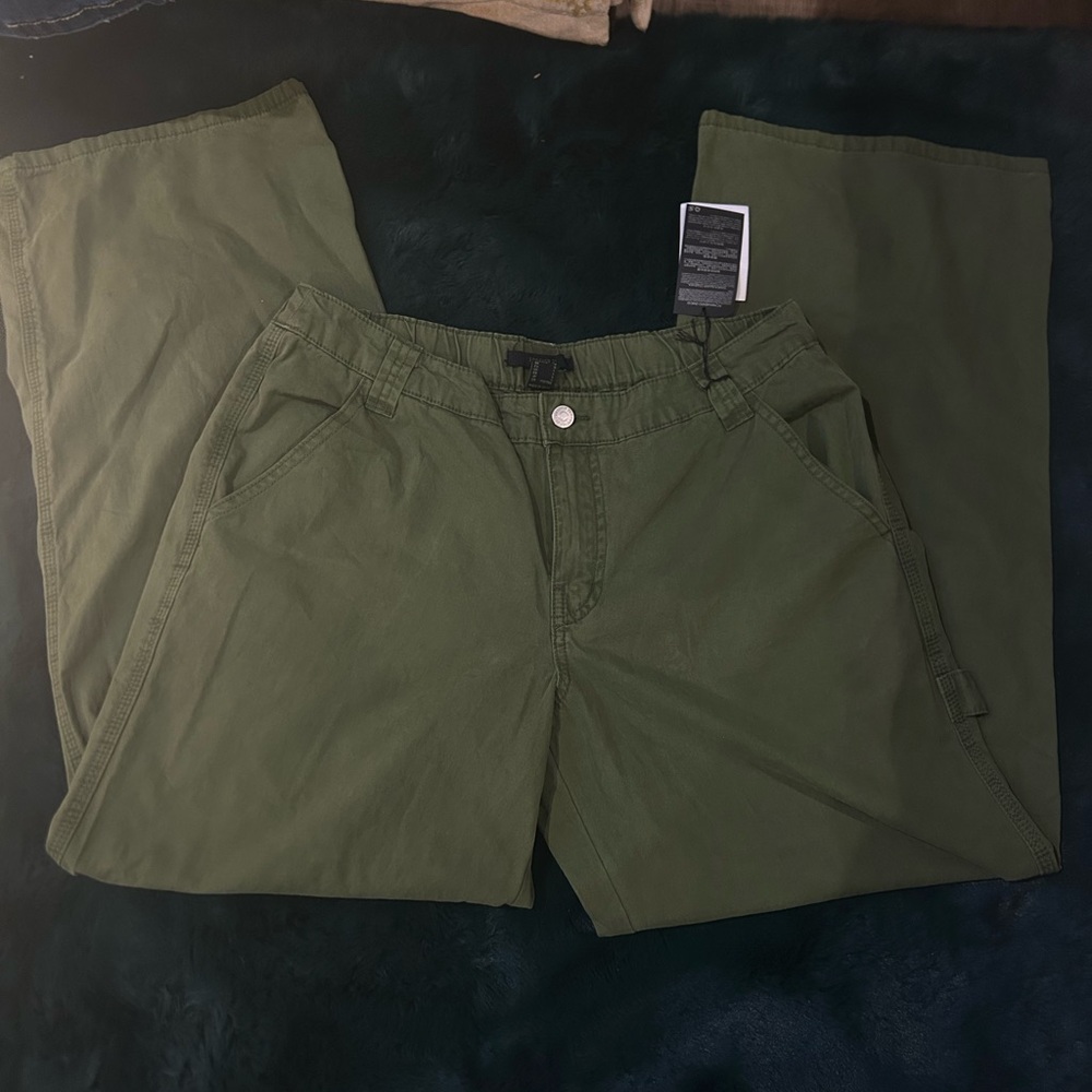 Green baggy pants/trousers